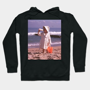 Beach Baby Vintage Photo Hoodie